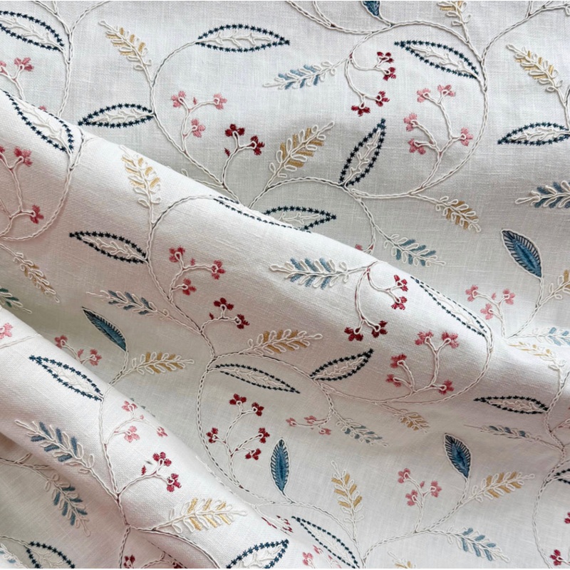 1.45 Yards Pindler Gianna Multi Decorator Fabric