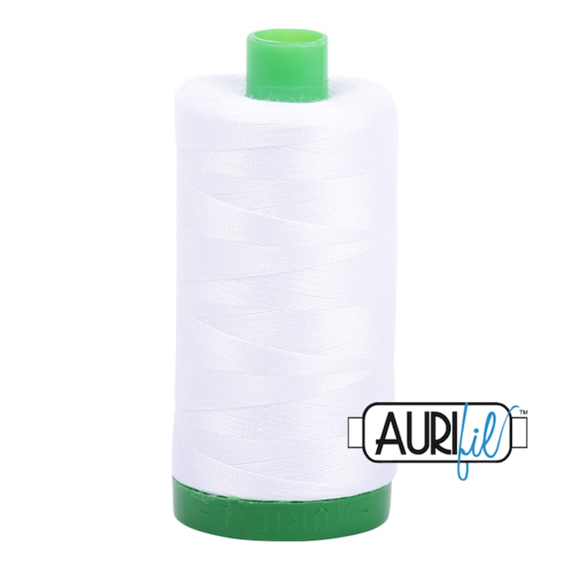 Aurifil 40 weight-2024 100% Cotton Thread 1000mt/1094yd