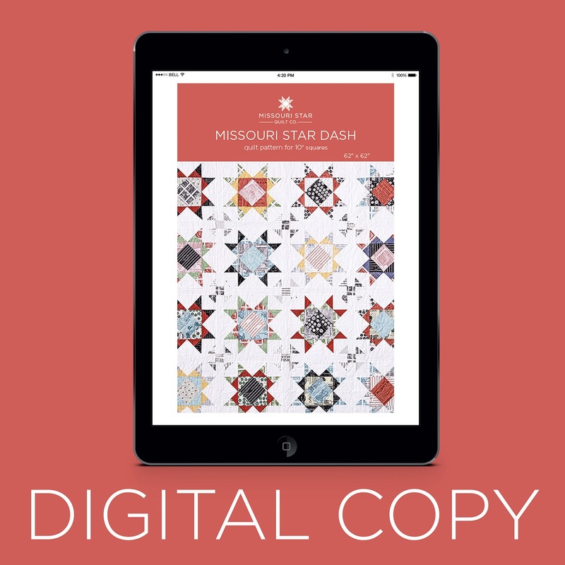 Digital Download - Missouri Star Dash Quilt Pattern by Missouri Star