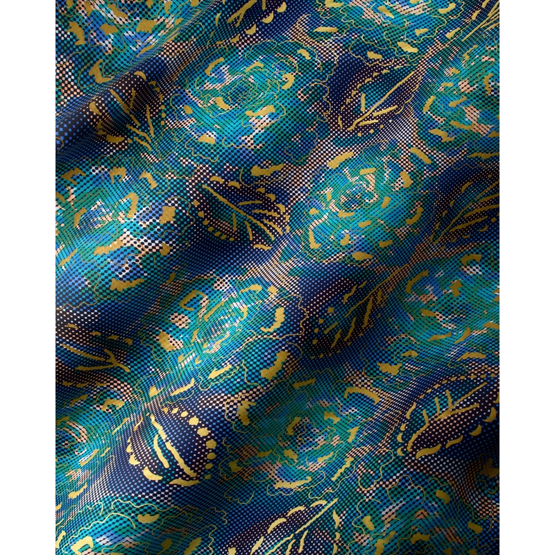 Satin Royal | VLW1787.002 | Gold Embellished