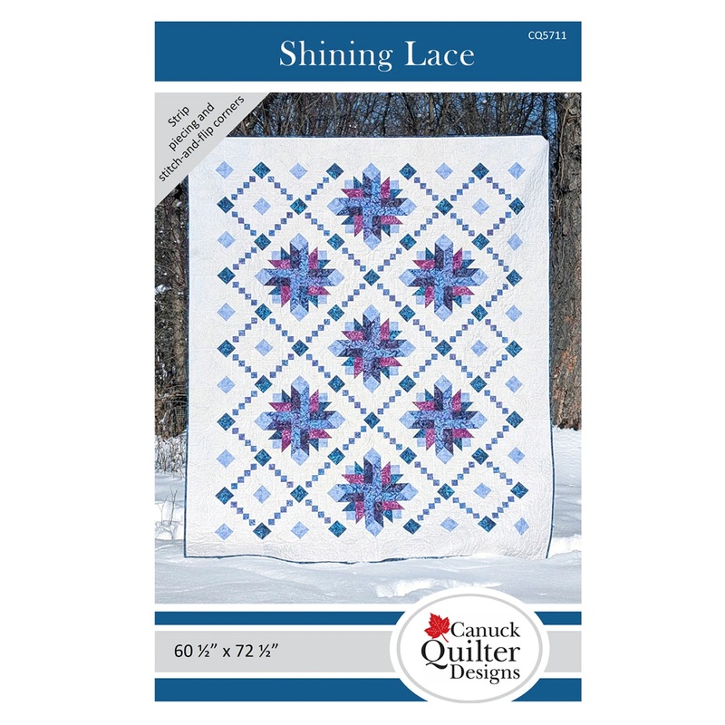 Shining Lace Quilt Pattern from Canuck Quilter Designs - CQ5711
