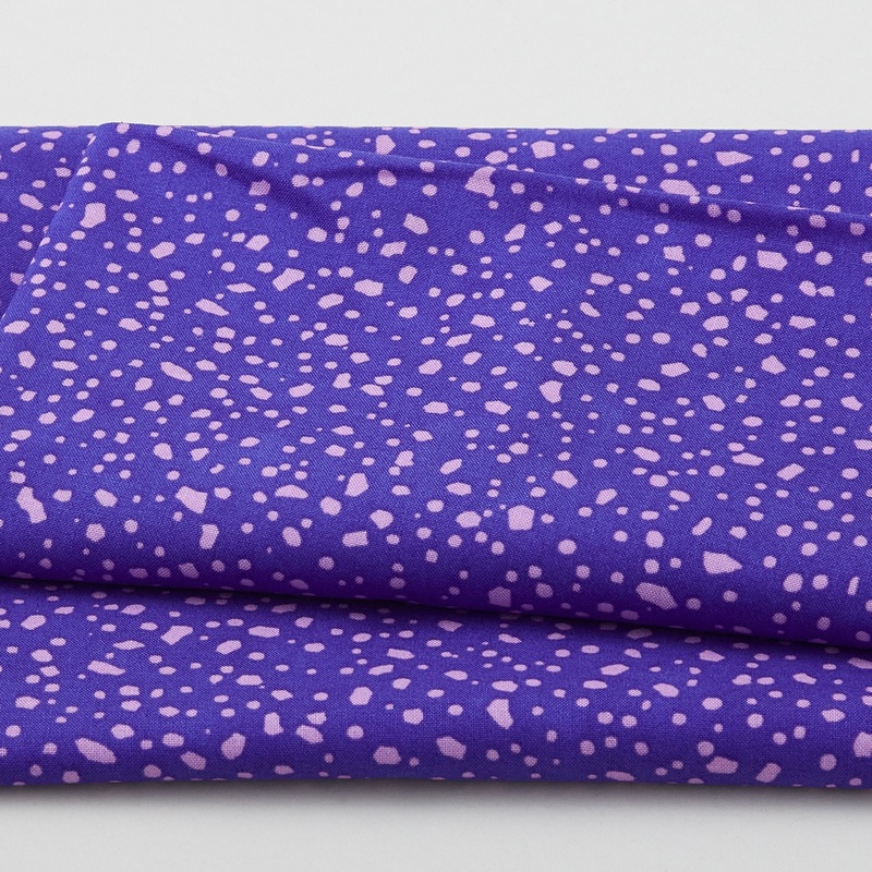 Quilter Coordinates - Uneven Dots Purple 2 Yard Cut