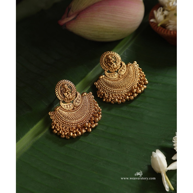 Sahira Handcrafted Gold Plated Alloy Earrings