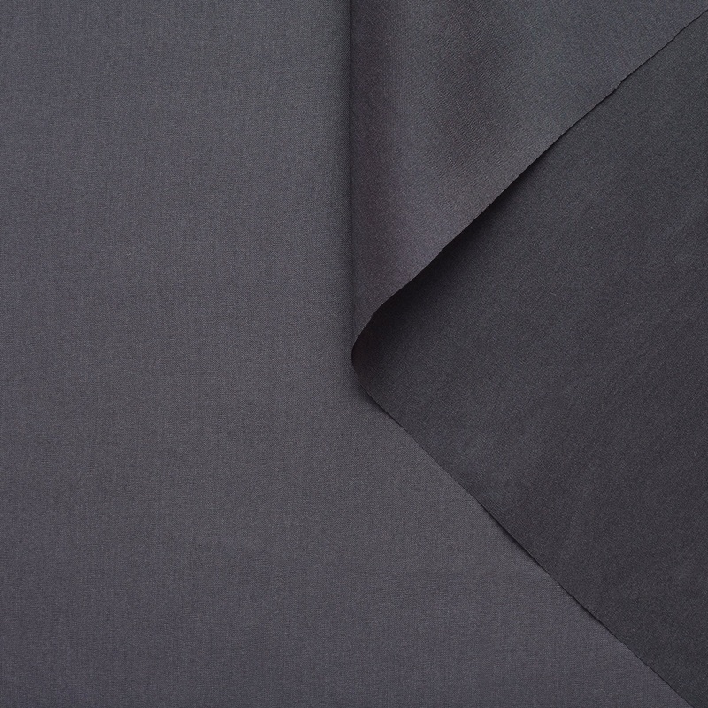 T22A02658 | Sheer Silk Pongee Obsidian
