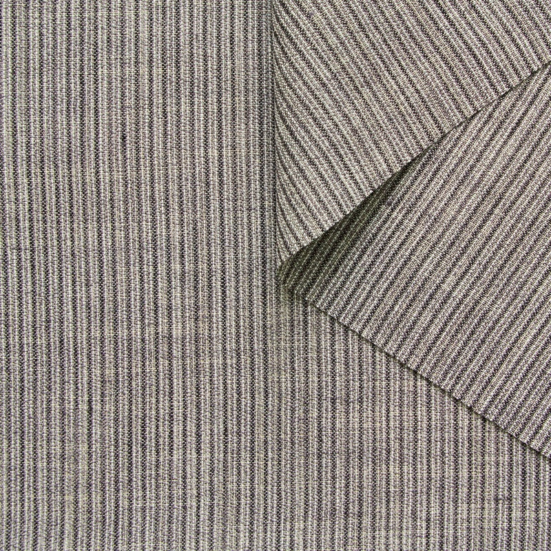 T25N13171 | Fancy Stripe Linen & Viscose Suiting Pure Cashmere