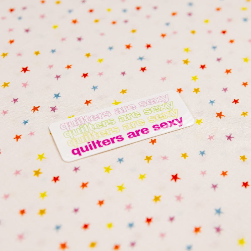 Quilters are Sexy Stickers