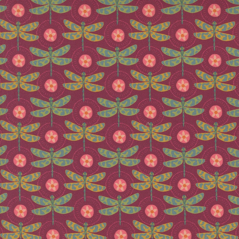 Sagewood - Aviators - Rose Wine - Moda - 11952 20 - Sku: 71028