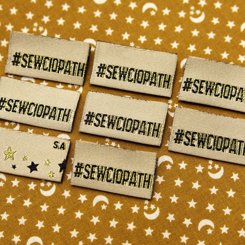 Sewciopath Labels by Sew Anonymous