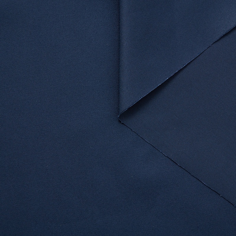 T24B06546 | BIO Cotton & Recycled Polyester Gabardine Dress Blues