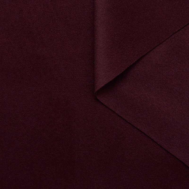 T25G11751 | Double Face Virgin Wool & Cashmere Drap Black