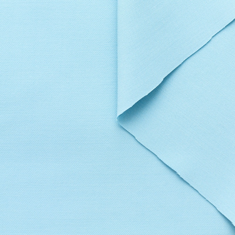T22A02046 | Double Face Twill Coating Forget-Me-Not