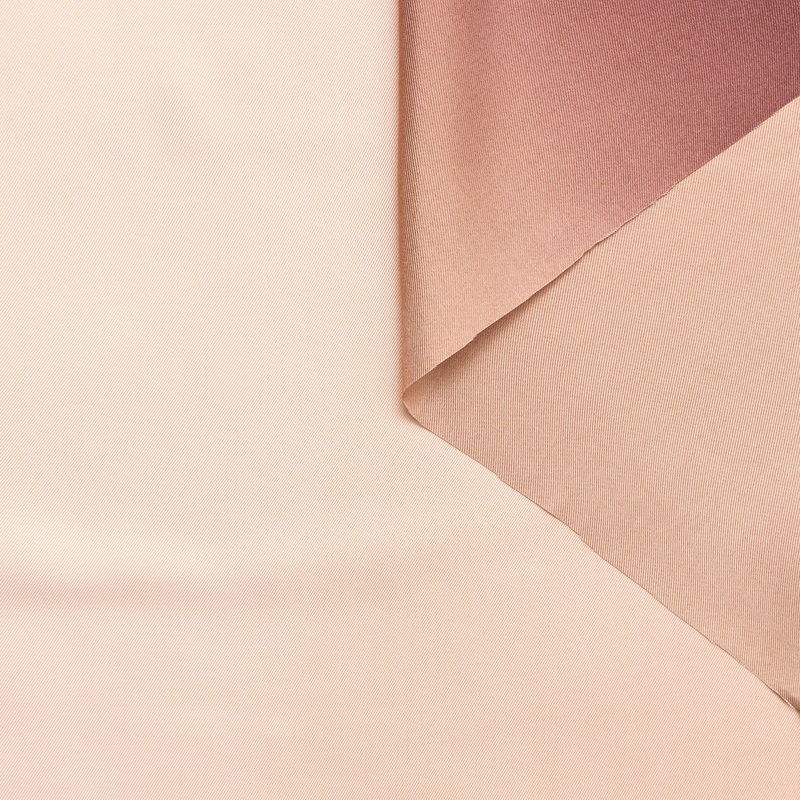 T25M12270 | Gradient Dyed Silk Twill Soft Pink