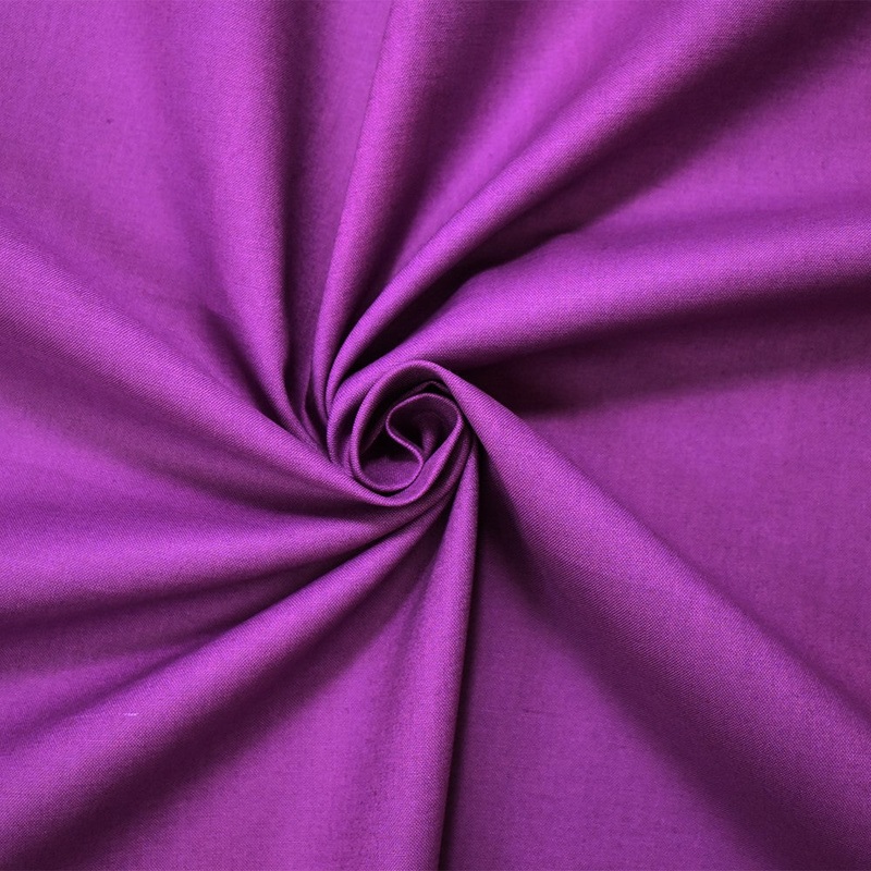 Violet Purple Cotton Solid Quality Quilting Woven Fabric