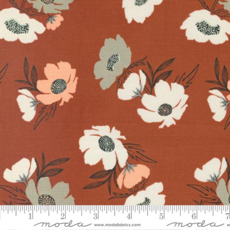 Woodland & Wildflowers Rust 45582 24