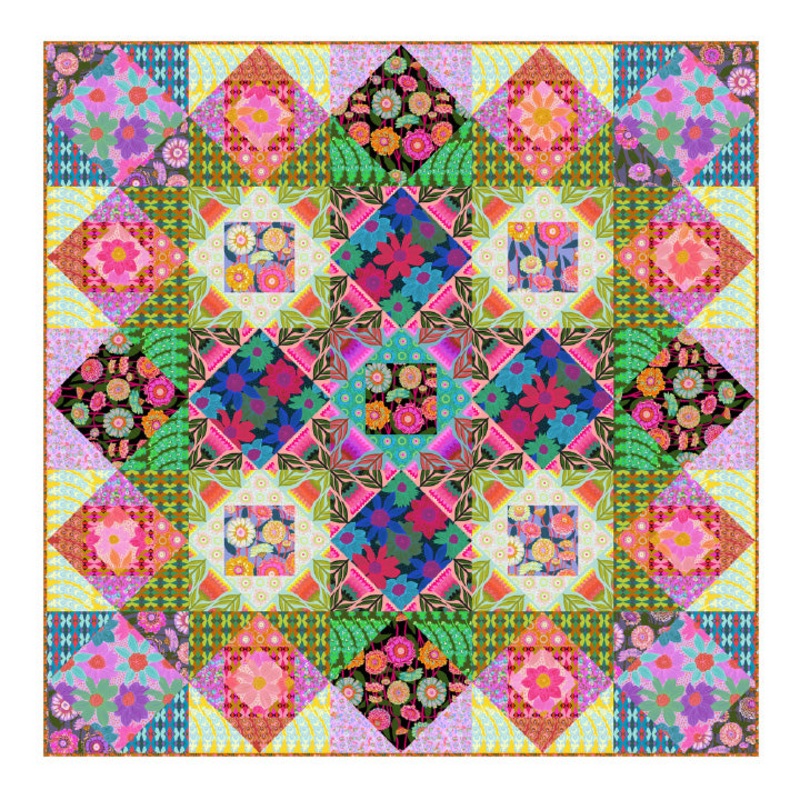 Jumpstart Quilt Pattern - Anna Maria Quilt Pattern