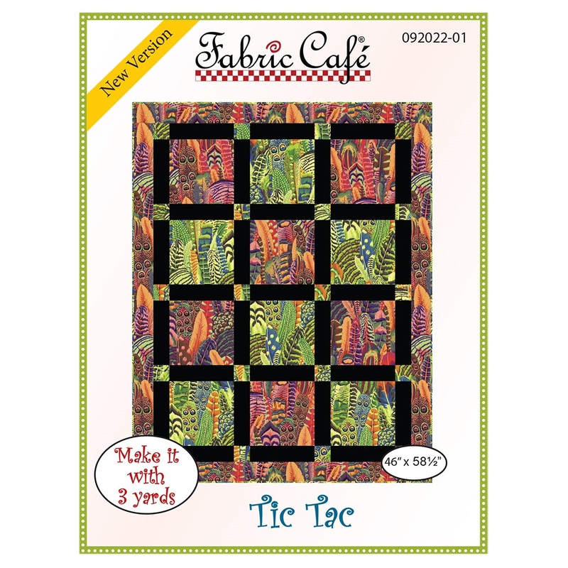 Tic Tac 3 Yard Quilt Pattern 092022-3 Sku: 60966