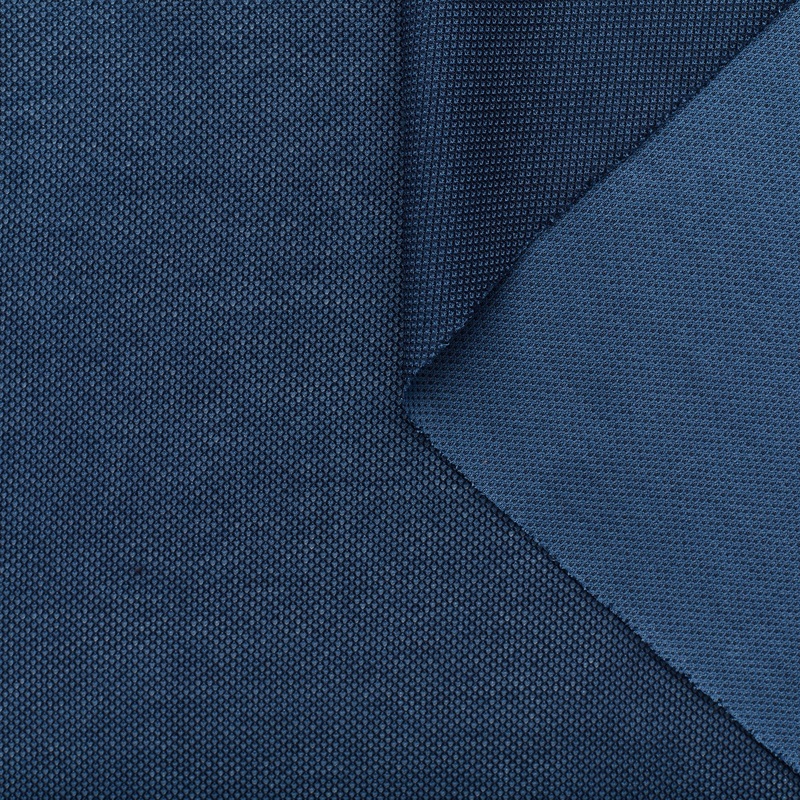 T23C04832 | Cotton Pique Jersey Dress Blues