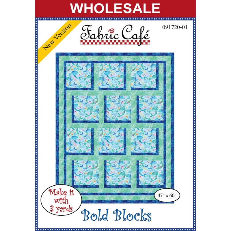 Bold Blocks 3 Yard Quilt Pattern
