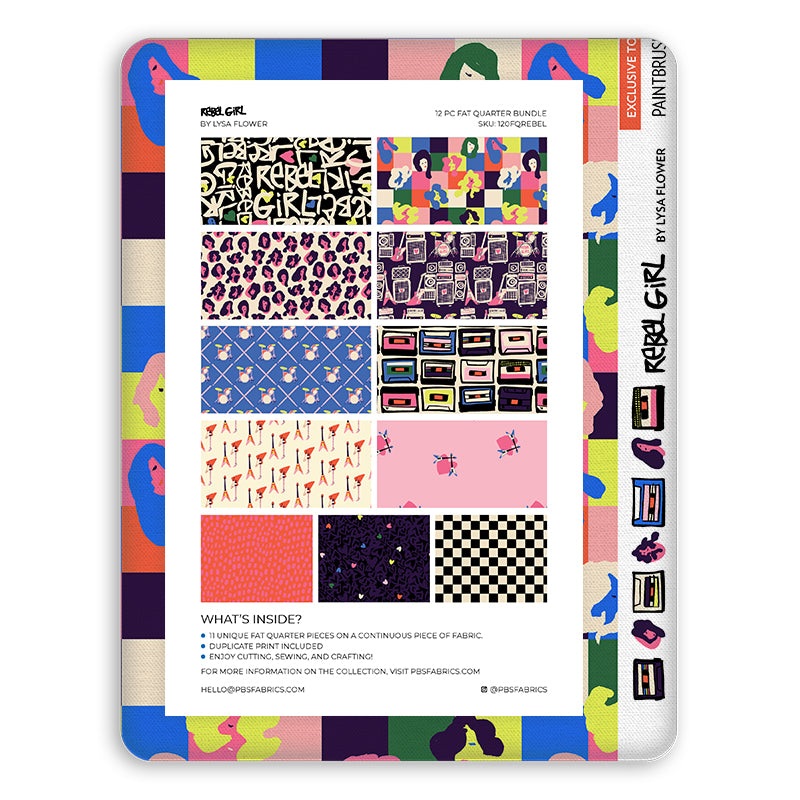 Rebel Girl - Flat Fat Stack 12 PC