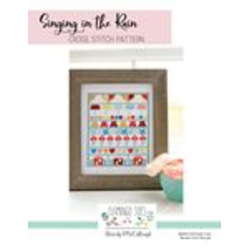 Singing in the Rain Cross Stitch Pattern