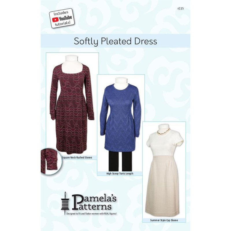 Pamela's Patterns - Softly Pleated Dress #115