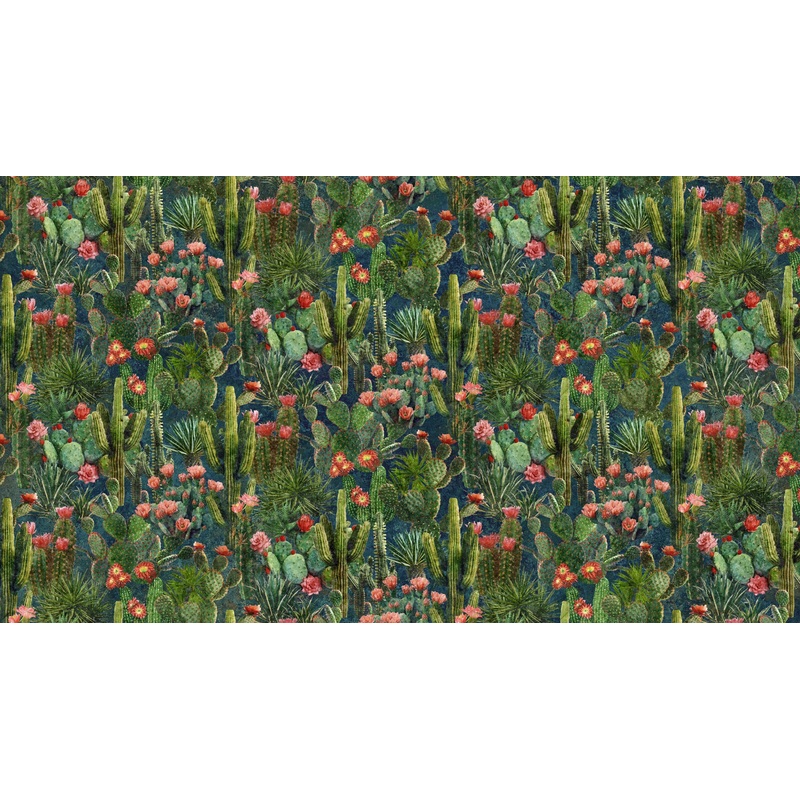 Stonehenge Sedona Spirit Navy Multi Packed Cactus DP28243-49