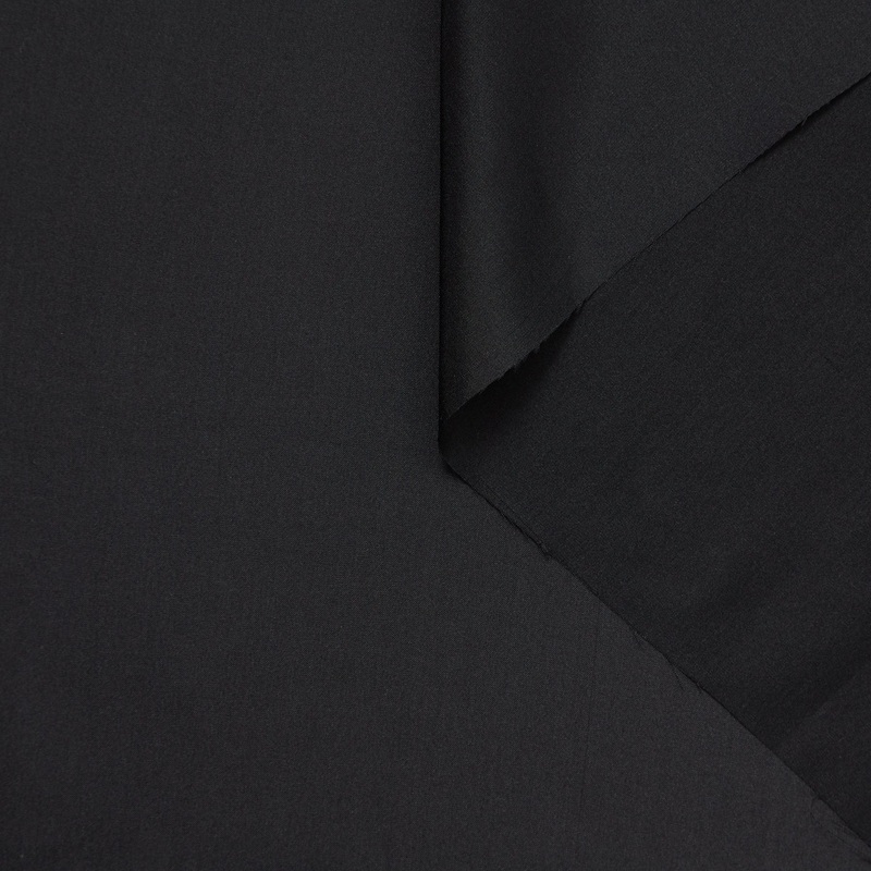 T23A06480 | Silk Pongee Black