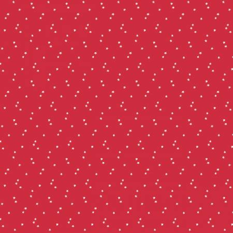 Seasonal Basic Stars Red C657-Red