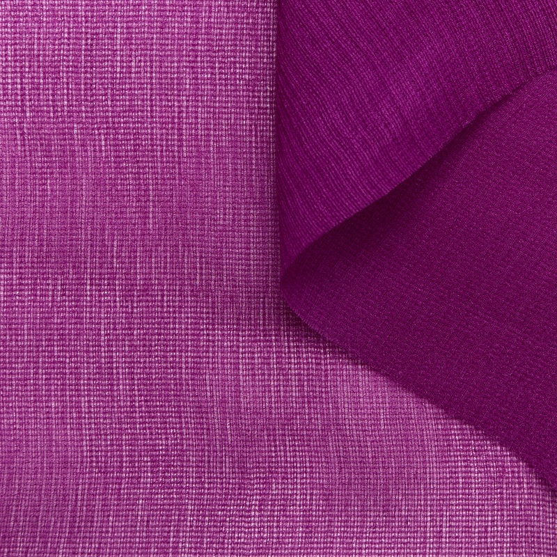 T24M10355 | Silk Crepon Gauze Hollyhock