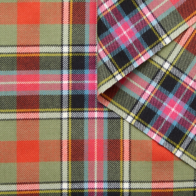 T25N13159 | Bruce of Kinnaird Wool Tartan Raspberry Sorbet