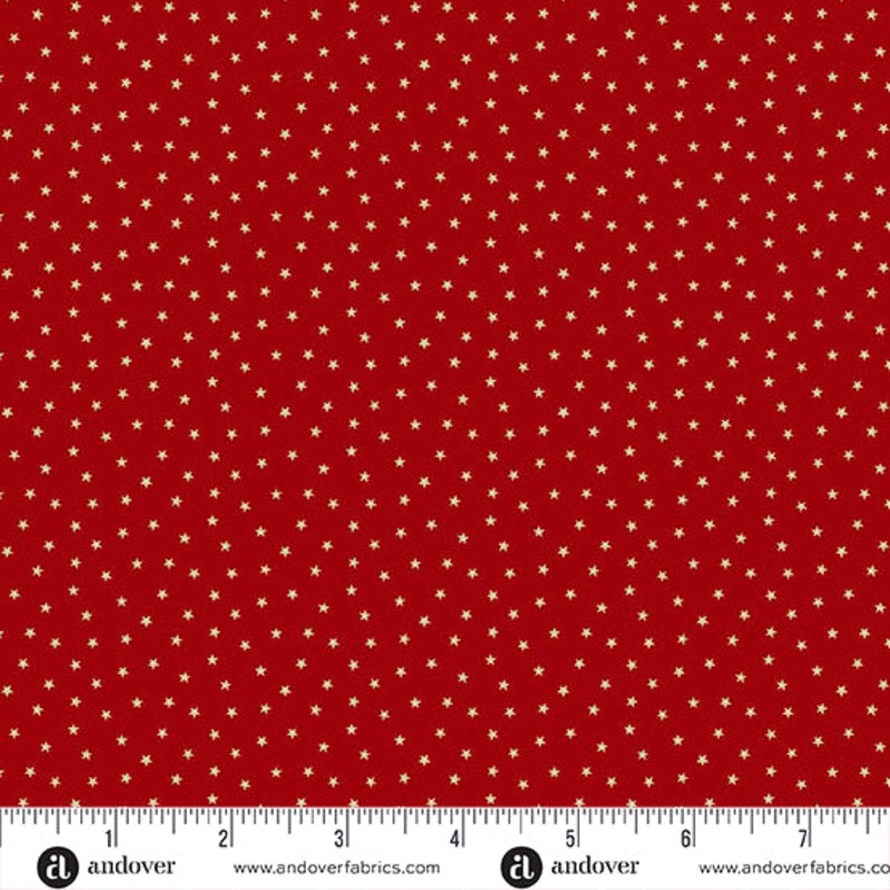 Twinkle by Laundry Basket Quilts in Red Rose A-1234-R