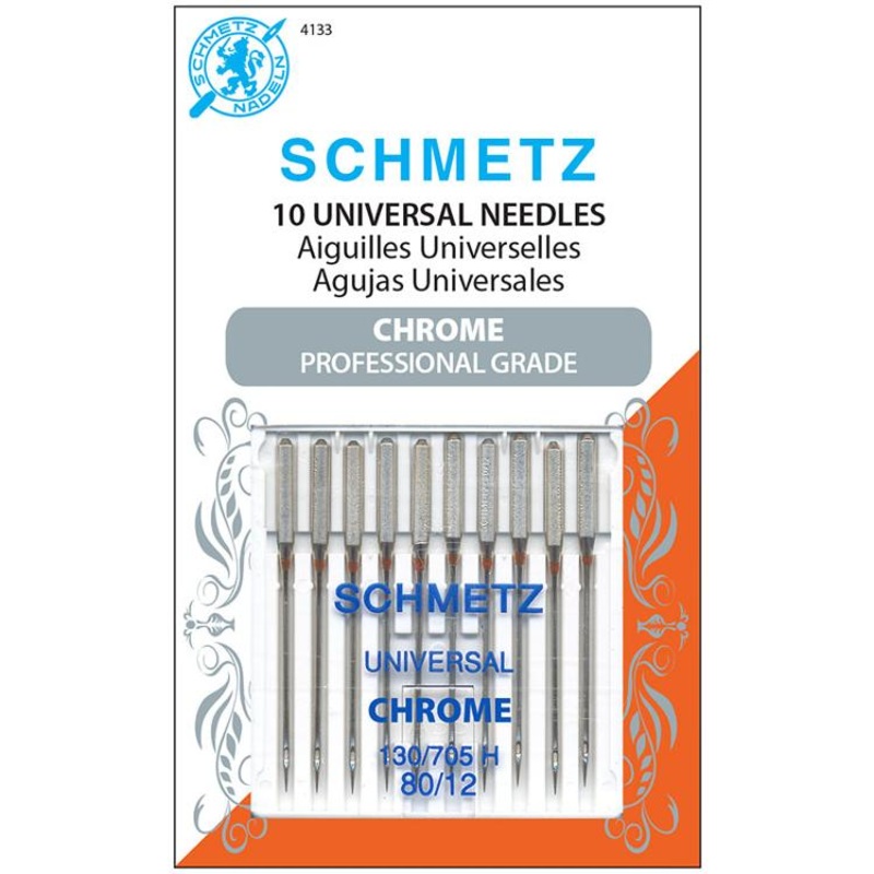 Schmetz Chrome Universal80/12 Chrome