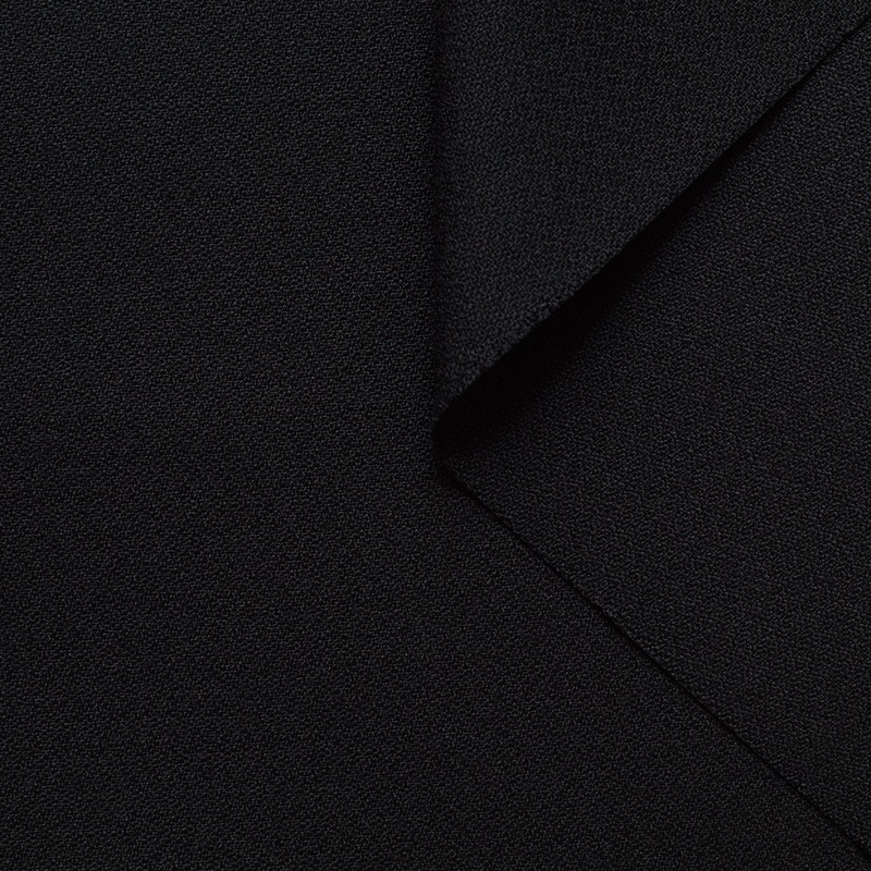 T22A01194 | Wool Crepe Black