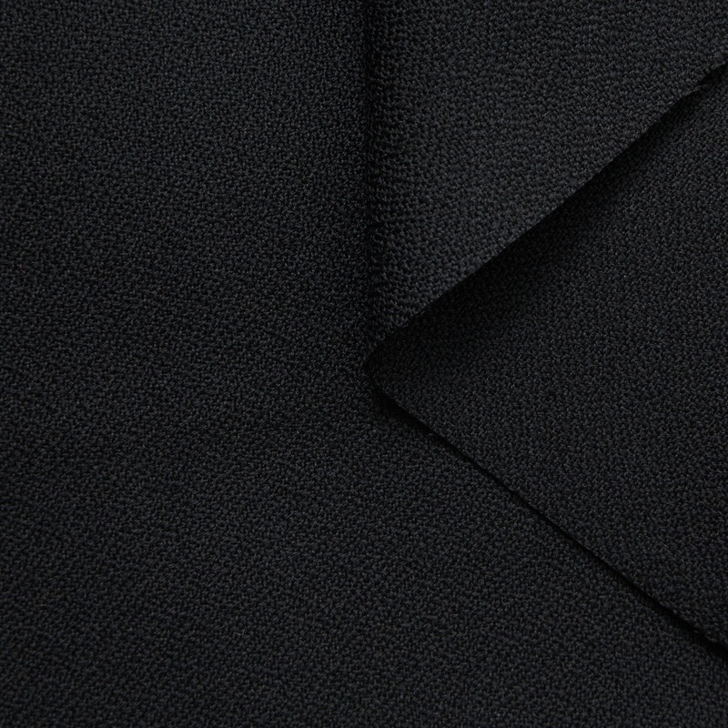T23A06431 | Splittable Textured Crepe Black