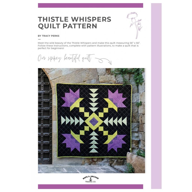 Thistle Whispers Quilt Pattern