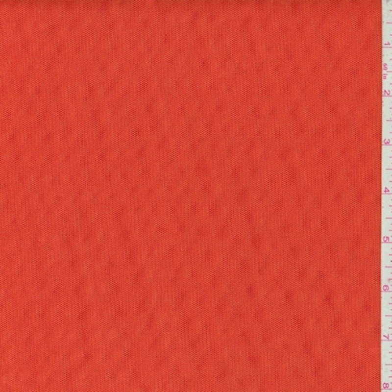 1 5/8 YD PC-Orange Tulle Fabric