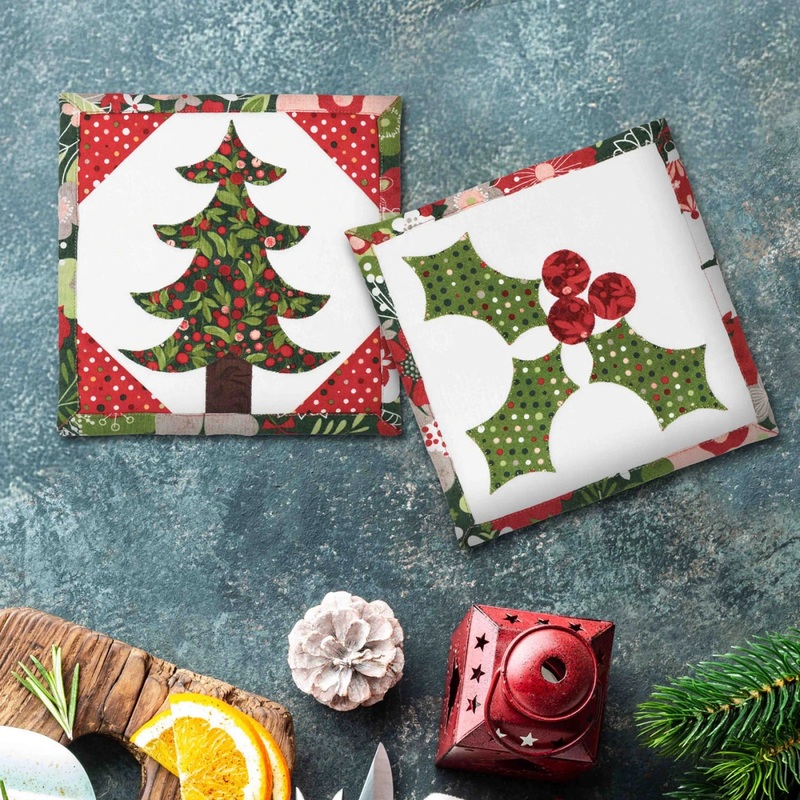 Holiday Hot Holders - Pattern - CLPFLQ001 - Sku: 71613