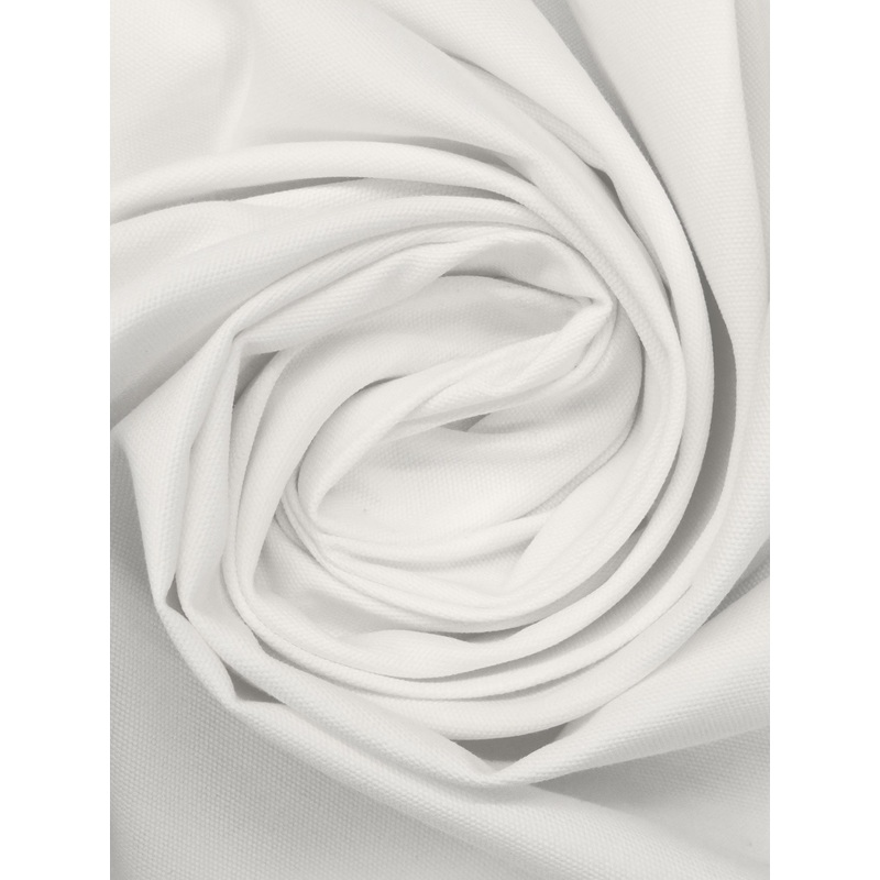 White 100% Cotton Kyoto Oxford PFD Canvas - Robert Kaufman - 45W