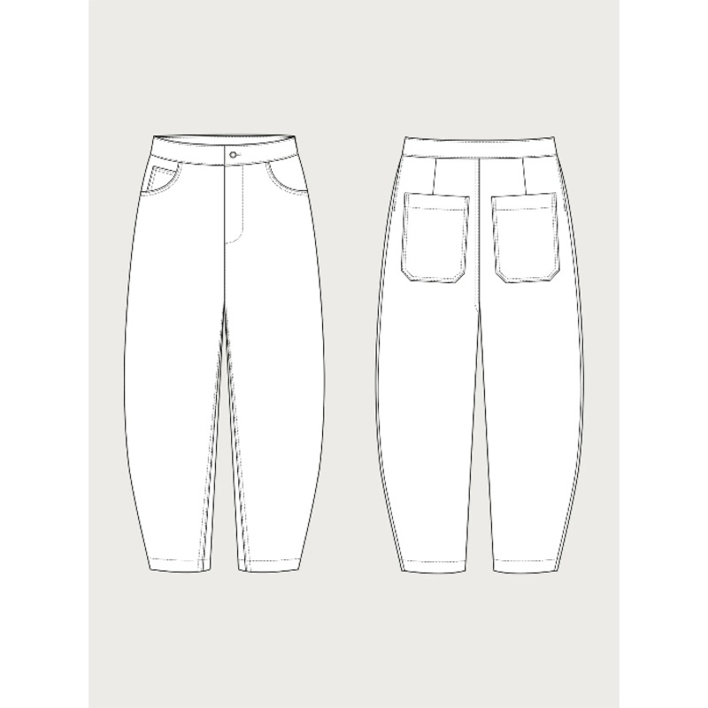 Barrel-Leg Trousers The Assembly Line