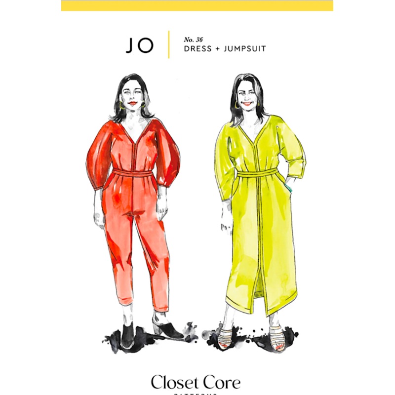 Jo Dress + Jumpsuit - Closet Core Patterns