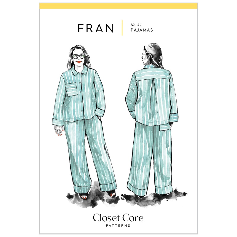 Closet Core Patterns - Fran Pajamas #37 - Sizes XXS - 4X