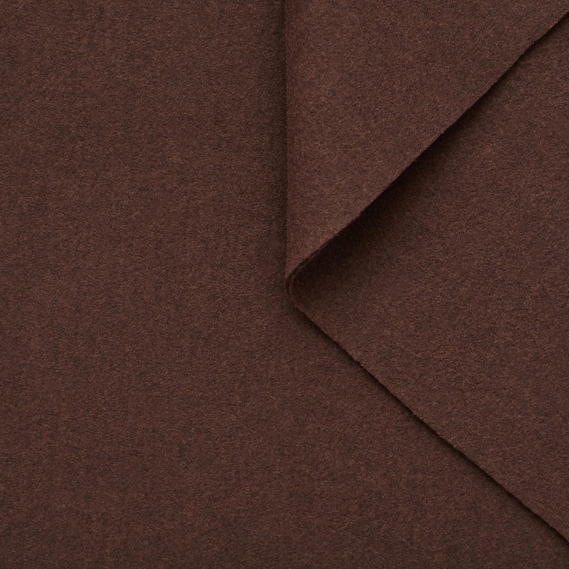 T22A02788 | WR Double Face Wool Seal Brown
