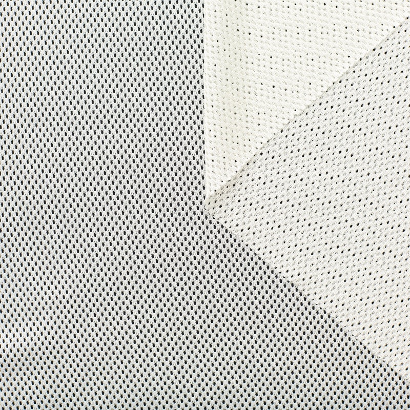T23C04854 | Stretch Honeycomb Mesh Brilliant White