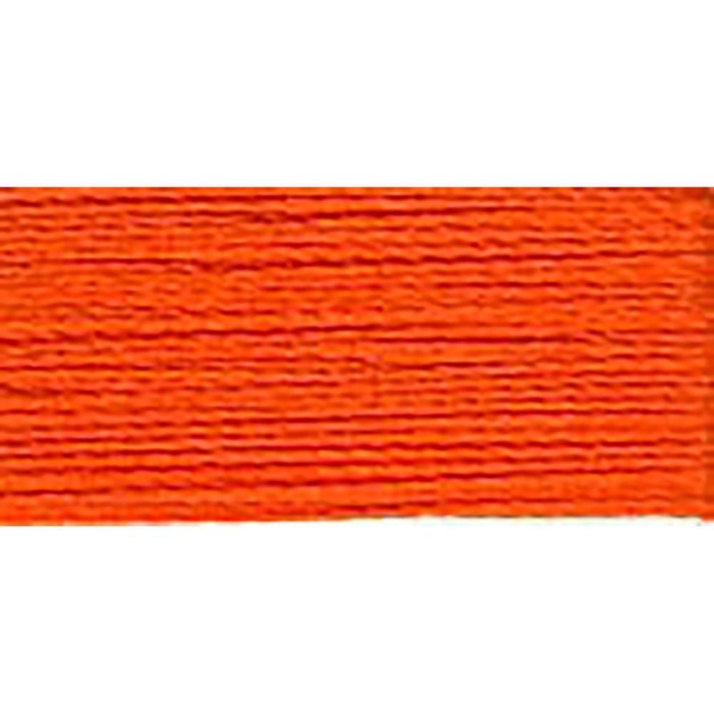 Super Bright Polyester Embroidery Thread 40wt 5500yd Dark Texas Orange