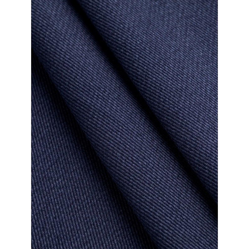 Stretch Brushed Twill Deadstock - Navy