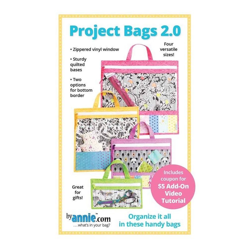 Project Bags 2.0 Pattern - By Annie