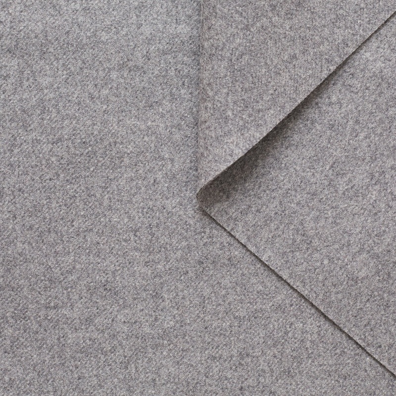 T21B00407 | Water Repellent Splittable Wool & Angora Drap December Sky