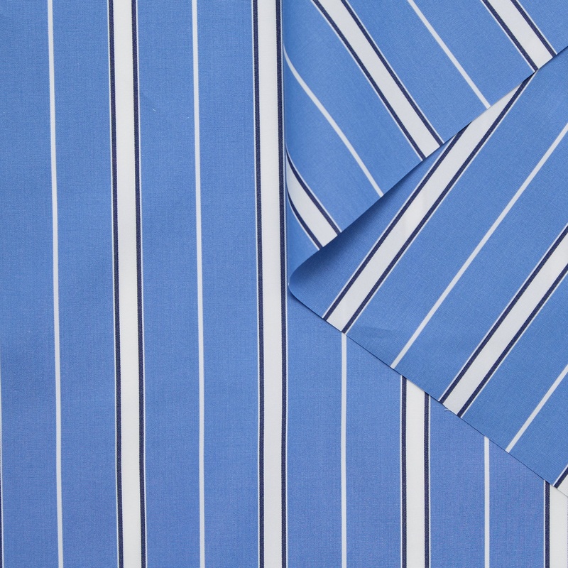T24S11156 | Stripe Cotton Poplin Provence