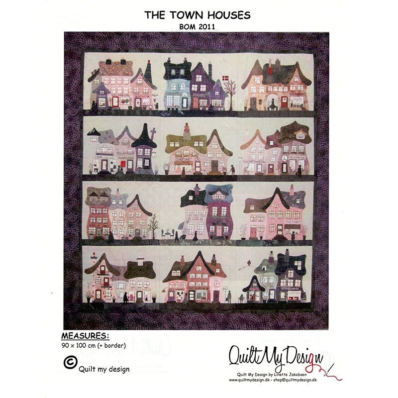 Block of the Month 2011 Town Houses Pattern