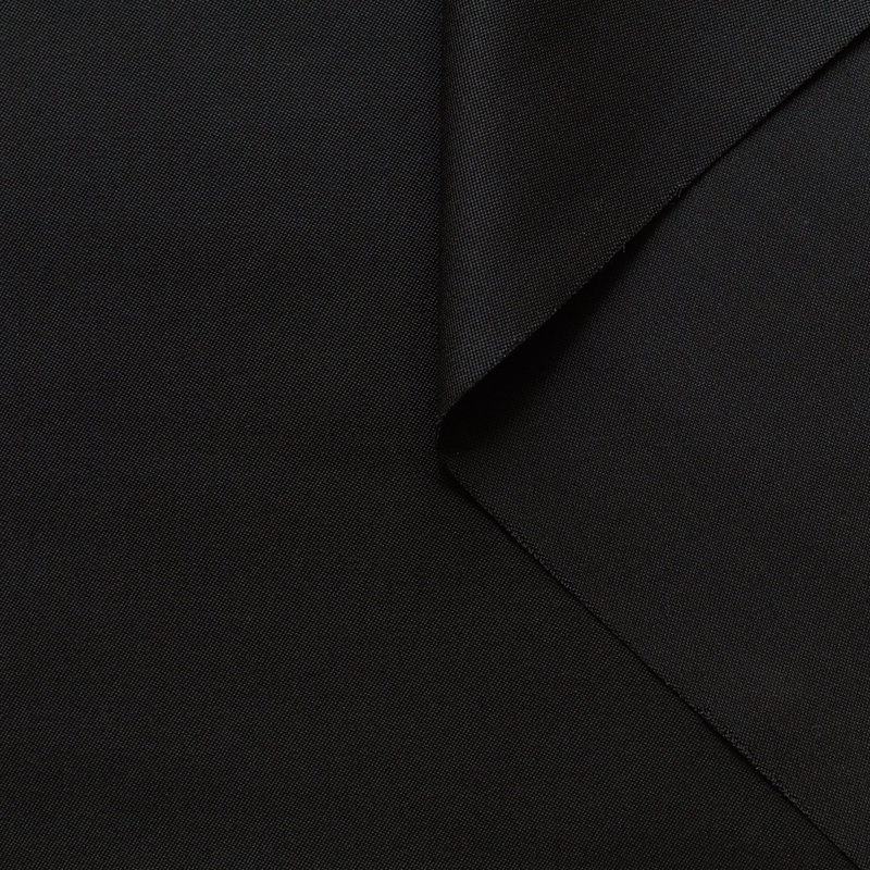 T22A01148 | Virgin Wool Grain de Poudre Black